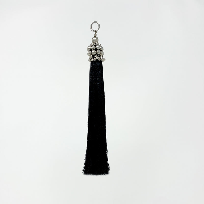 Khutulun Modular Headpiece System w/ Spikes Face Bar in Silver