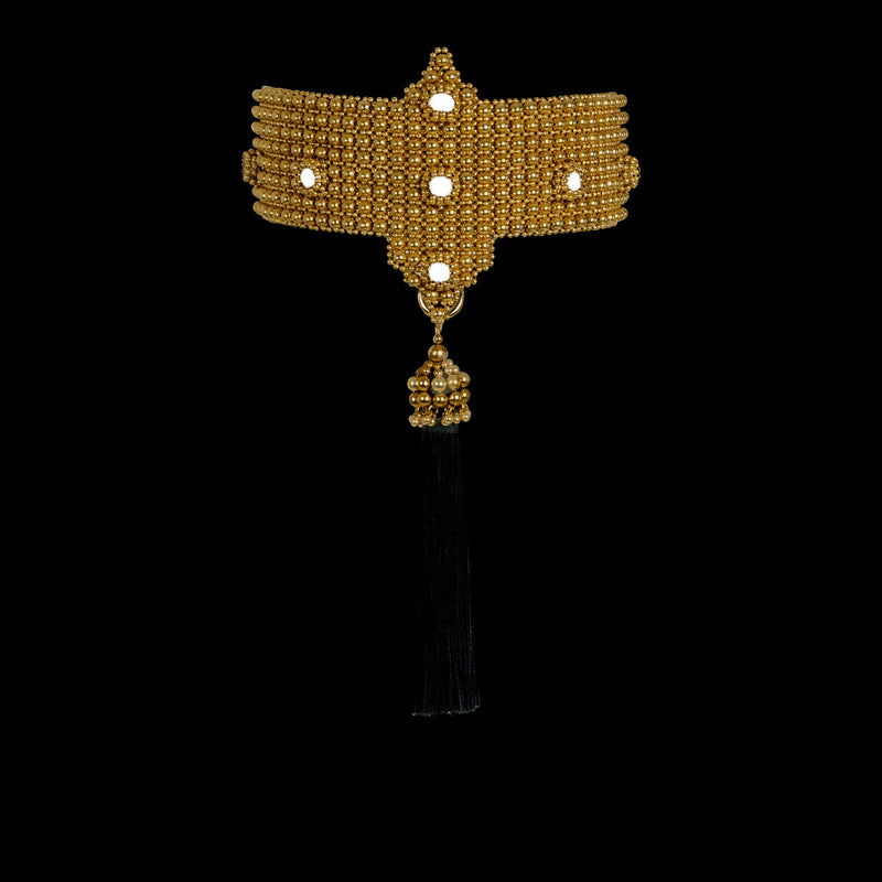 Elohim Modular Garter Band in Gold - in 5 Color Variations
