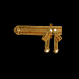 Amaya Modular Garter Band in Gold in 5 Color Variations