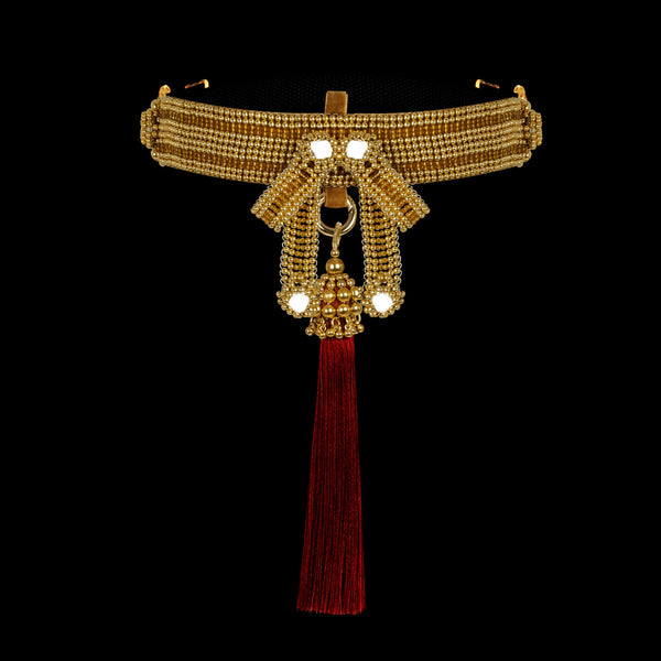 Amaya Modular Garter Band in Gold in 5 Color Variations