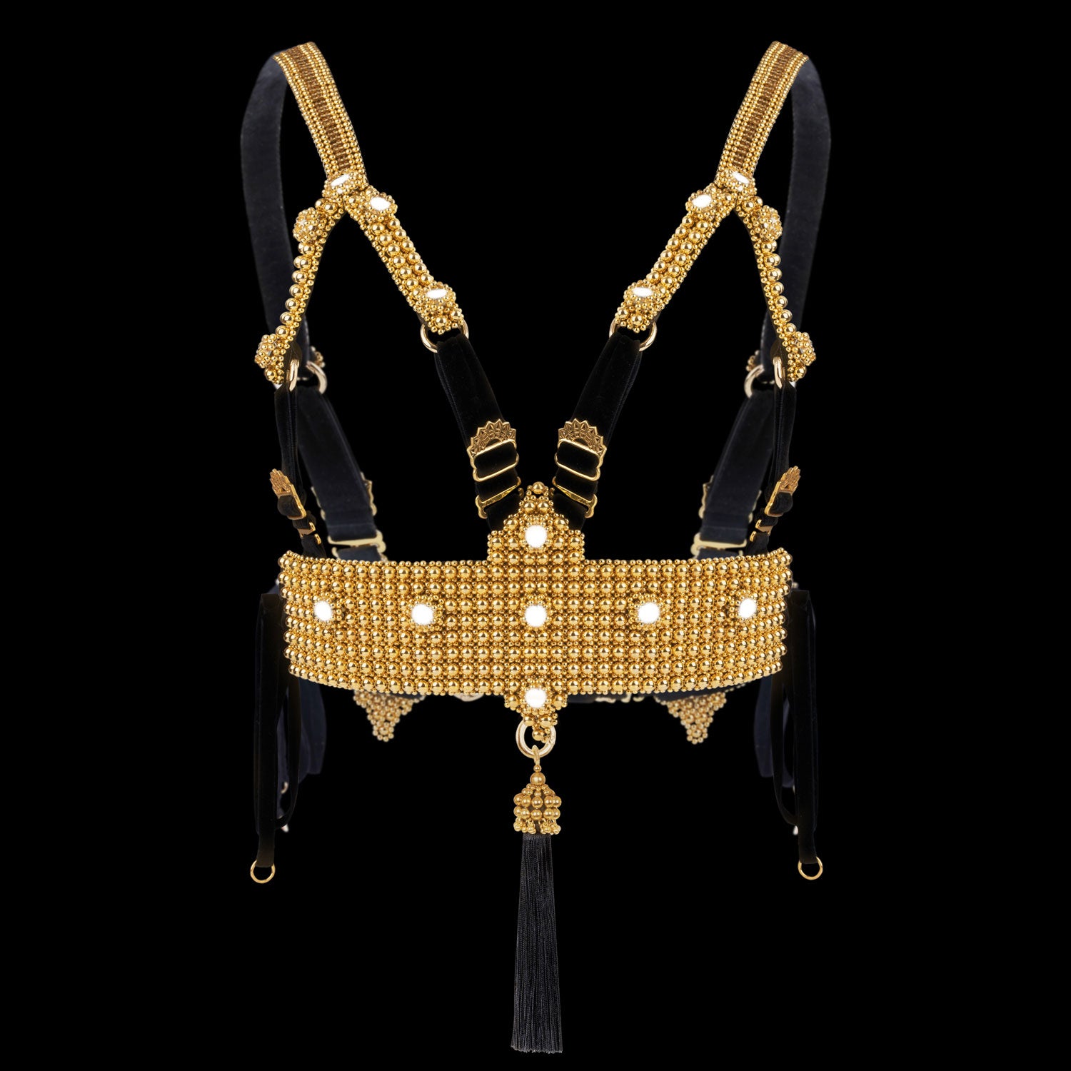 ARTEMISIA-HARNESS---GOLD---front-w-short-black-tassel.jpg