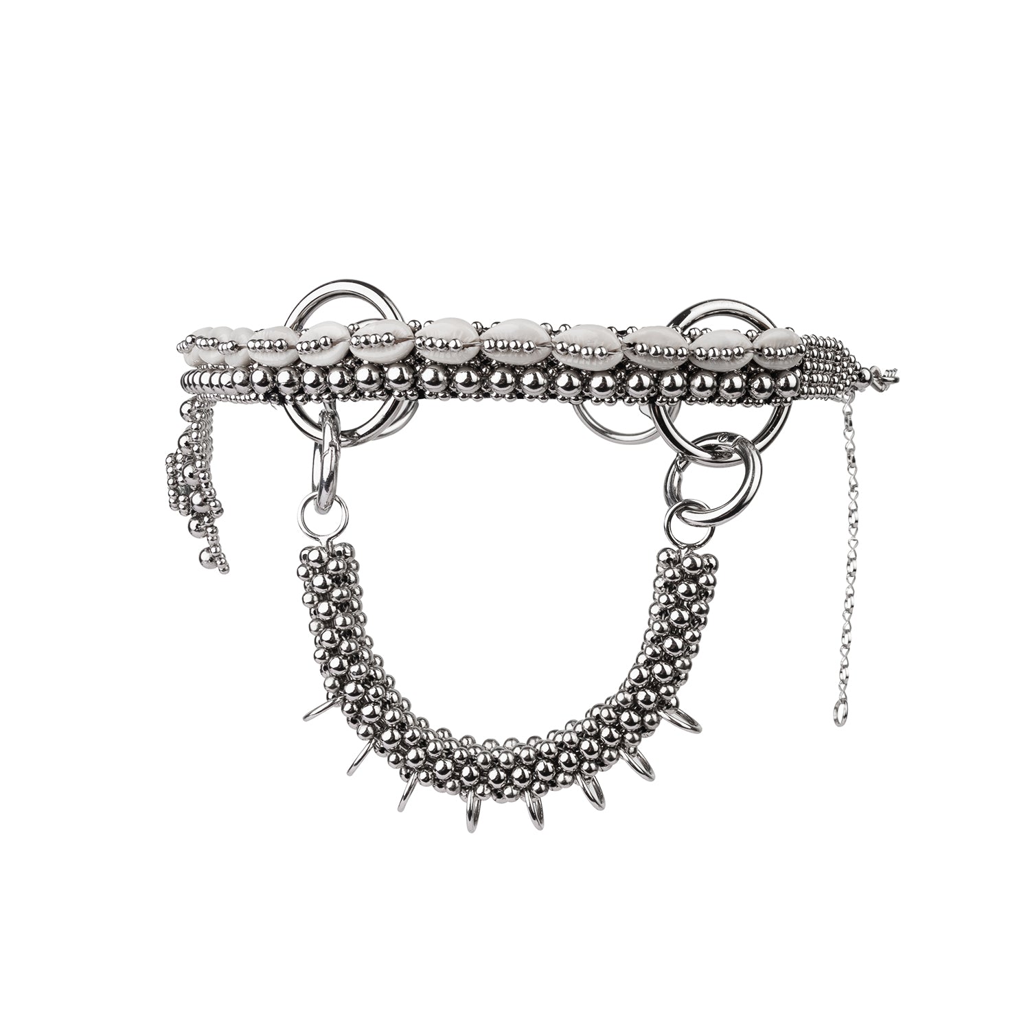 Rushi Headpiece System in Silver