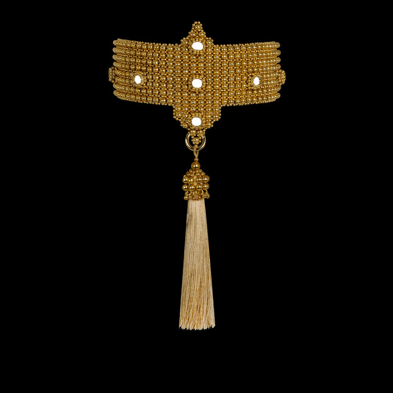 Elohim Modular Garter Band in Gold - in 5 Color Variations