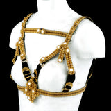 Elohim Modular Harness w/ Removable Tassel in Gold
