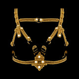 Elohim Modular Harness w/ Removable Tassel in Gold