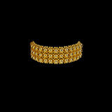 Elohim Textured Band in Gold