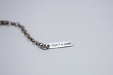 Elohim Textured Band in Silver