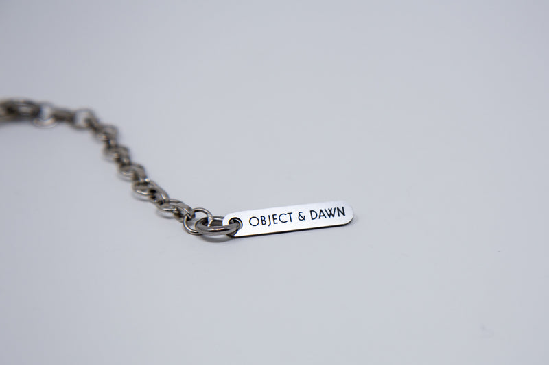 Elohim Textured Band in Silver