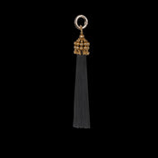 5" Gold Cap Polyester Tassel - 5 color variations