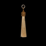 5" Gold Cap Polyester Tassel - 5 color variations
