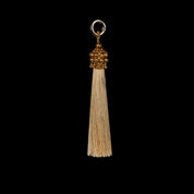 5" Gold Cap Polyester Tassel - 5 color variations