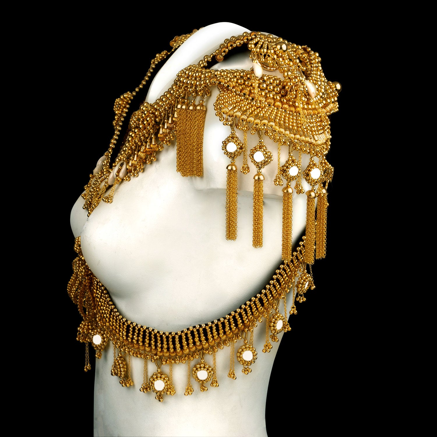 Hera Modular Harness in Gold