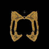 Khutulun Modular Garter Belt + 2 Khutulun Garter Bands in Gold