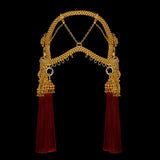 Gold Khutulun Modular Headpiece System in 4 Color Options