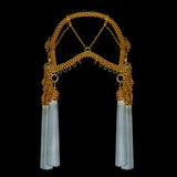 Gold Khutulun Modular Headpiece System in 4 Color Options