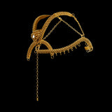 Gold Khutulun Modular Headpiece System in 4 Color Options