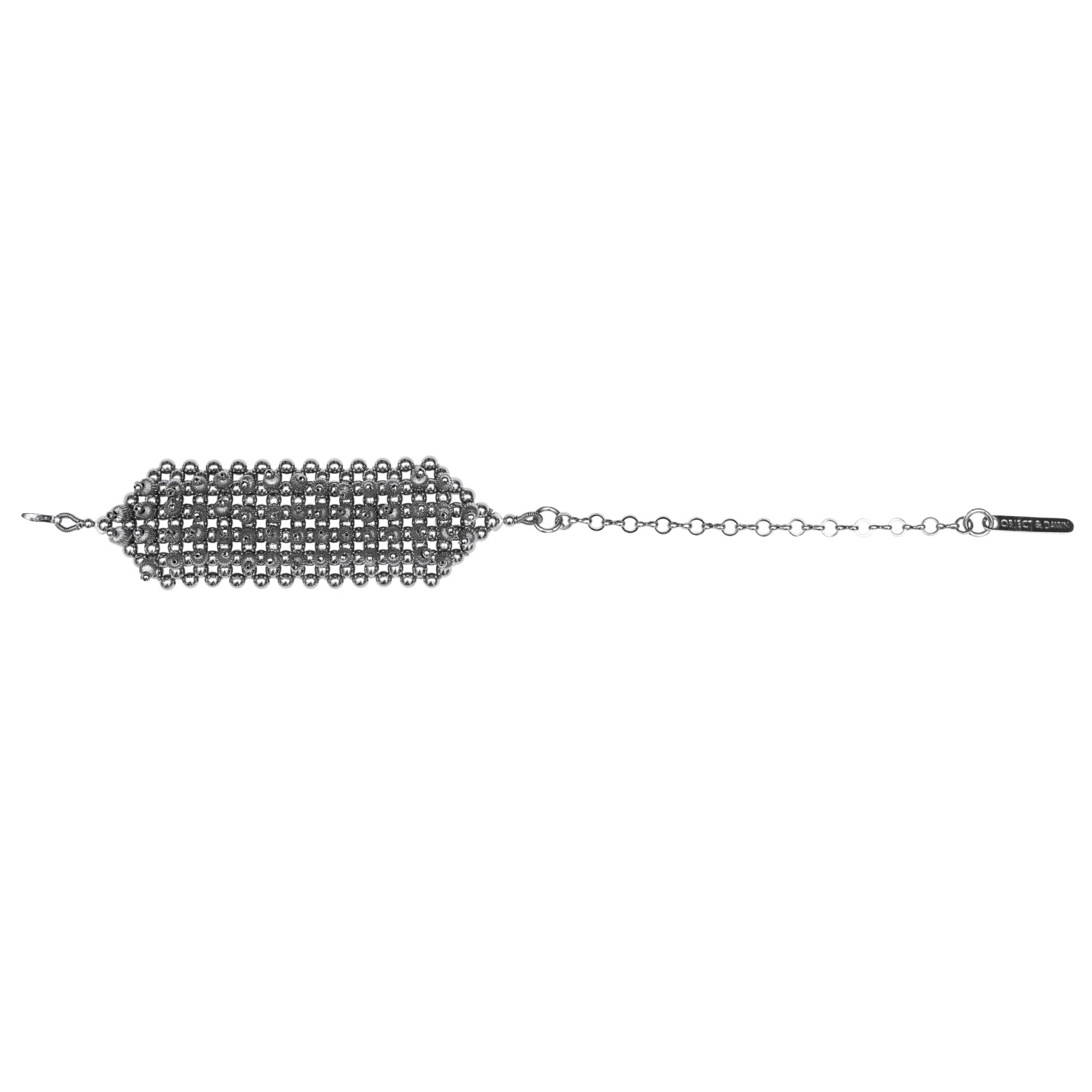 Khutulun 3D Cuff in Silver