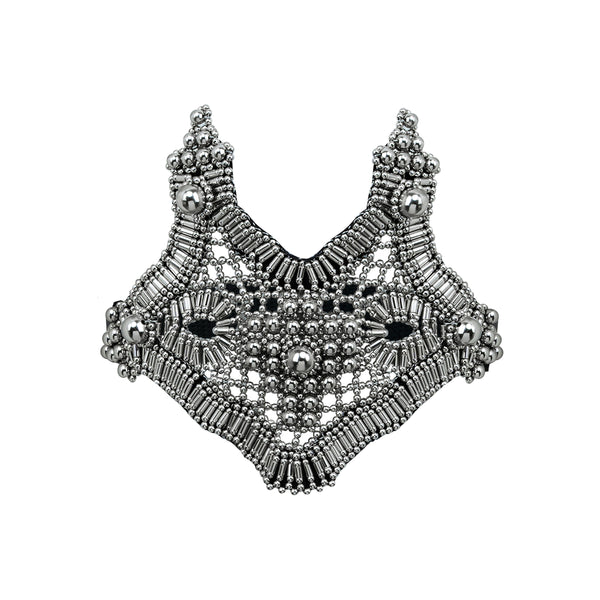 Khutulun Garter Band in Silver