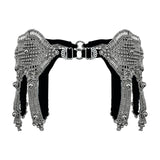 Khutulun Modular Garter Belt in Silver