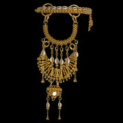 Rushi Headpiece System in Gold - 5 Tassel Options