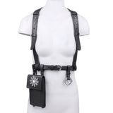 Zheng Beaded Leather iPhone Bag