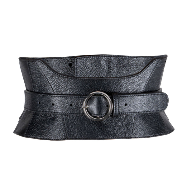 Zheng Leather Obi Belt
