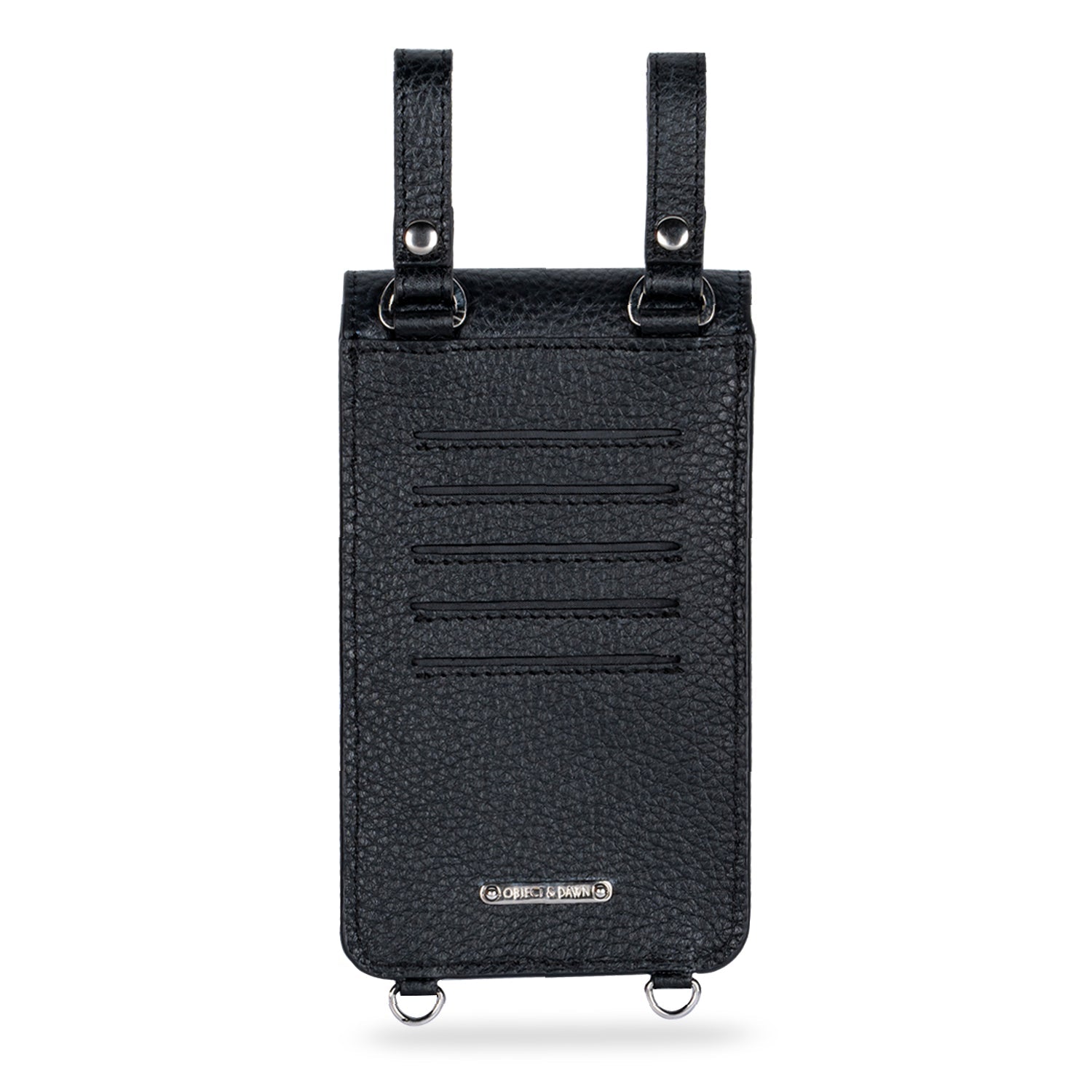 Zheng Fractal Beaded Leather iPhone Bag