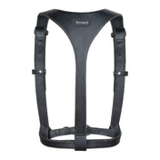 Luxury Modular Leather harness from object and dawn back view
